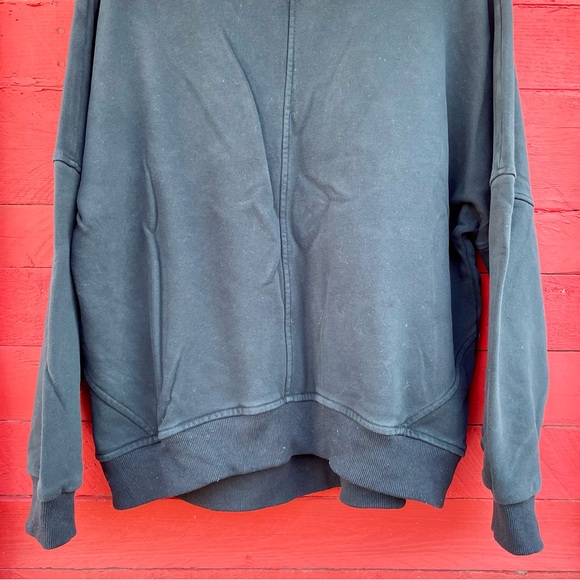 Merokeety heavyweight oversized pullover sweatshirt - Picture 3 of 9